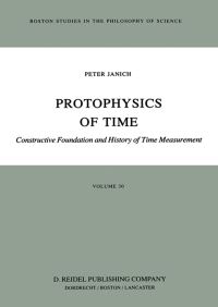 Book Cover for Protophysics of Time by P Janich