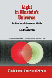 Book Cover for Light in Einstein's Universe by R Prokhovnik