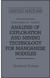 Book Cover for Analysis of Exploration and Mining Technology for Manganese Nodules by 