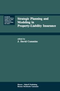 Book Cover for Strategic Planning and Modeling in Property-Liability Insurance by J David Cummins