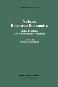 Book Cover for Natural Resource Economics by Daniel W Bromley