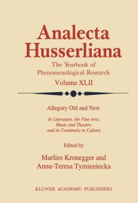 Book Cover for Allegory Old and New by M Kronegger, AnnaTeresa Tymieniecka