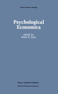 Book Cover for Psychological Economics by P Earl