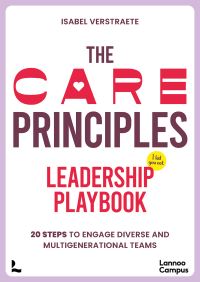 Book Cover for The CARE Principles Leadership Playbook by Isabel Verstraete