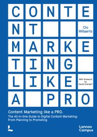 Book Cover for Content Marketing Like a Pro by Clo Willaerts