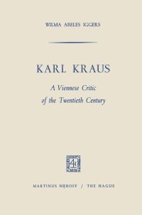 Book Cover for Karl Kraus by Wilma Abeles Iggers