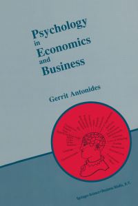 Book Cover for Psychology in Economics and Business by G Antonides