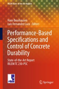 Book Cover for Performance-Based Specifications and Control of Concrete Durability by RILEM Technical Committee 230-PSC, Systems and Structures International Union of Laboratories and Experts in Construction Materials
