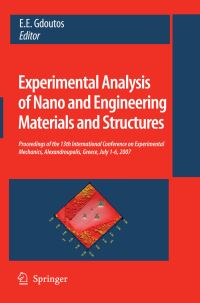 Book Cover for Experimental Analysis of Nano and Engineering Materials and Structures by EE Gdoutos