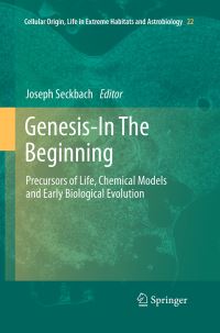 Book Cover for Genesis - In The Beginning by Joseph Seckbach