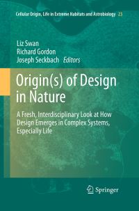Book Cover for Origin(s) of Design in Nature by Liz Swan, Richard Gordon, Joseph Seckbach