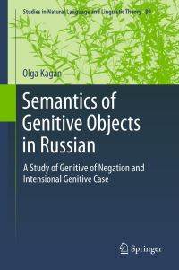 Book Cover for Semantics of Genitive Objects in Russian by Olga Kagan