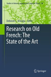 Book Cover for Research on Old French by Deborah L Arteaga