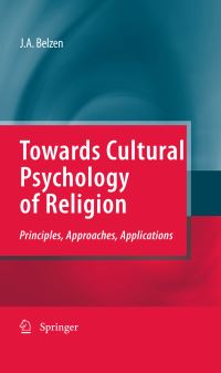 Book Cover for Towards Cultural Psychology of Religion by Jacob A v van Belzen