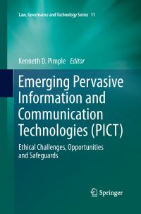 Book Cover for Emerging Pervasive Information and Communication Technologies (PICT) by Kenneth D Pimple
