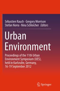 Book Cover for Urban Environment by Urban Environment Symposium