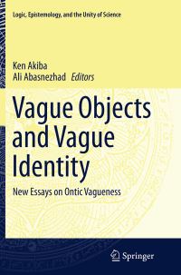 Book Cover for Vague Objects and Vague Identity by Ken Akiba, Ali Abasnezhad