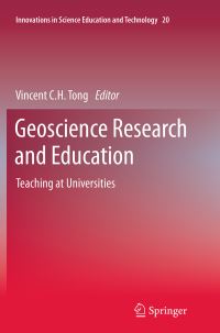 Book Cover for Geoscience Research and Education by Vincent C H Tong