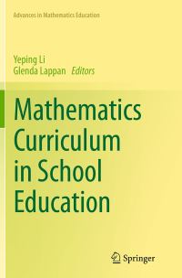 Book Cover for Mathematics Curriculum in School Education by Yeping Li, Glenda Lappan