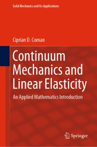 Book Cover for Continuum Mechanics and Linear Elasticity by Ciprian D Coman