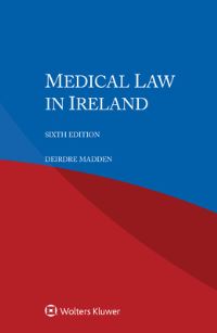 Book Cover for Medical Law in Ireland by Deirdre Madden
