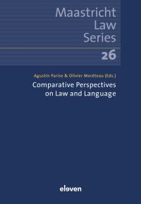 Book Cover for Comparative Perspectives on Law and Language by Agustín Parise, Olivier Moréteau