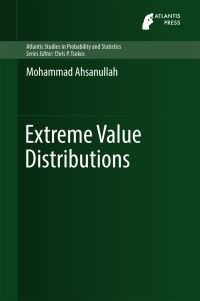 Book Cover for Extreme Value Distributions by Mohammad Ahsanullah