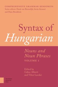 Book Cover for Syntax of Hungarian by Gábor Alberti, Tibor Láczko