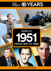 Book Cover for My First 18 Years - Born in 1951 by TDM Publishing