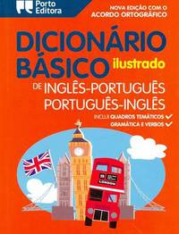 Book Cover for Illustrated English-Portuguese & Portuguese-English Dictionary for Children by Academicos