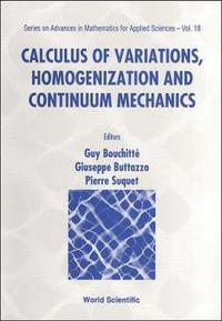 Book Cover for Calculus Of Variations, Homogenization And Continuum Mechanics by Guy Bouchitte, Giuseppe Buttazzo, Pierre Suquet