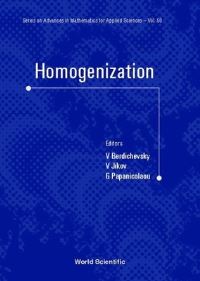 Book Cover for Homogenization by Ekaterina Ivanova Kozlova, Victor L Berdichevsky, V Jikov, George Papanicolaou