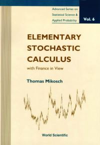 Book Cover for Elementary Stochastic Calculus, With Finance In View by Thomas Mikosch