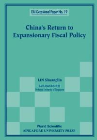 Book Cover for China's Return To Expansionary Fiscal Policy by Shuanglin Lin