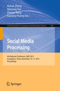 Book Cover for Social Media Processing by SMP Conference