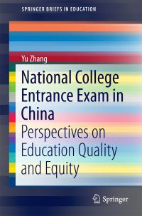 Book Cover for National College Entrance Exam in China by Yu Zhang