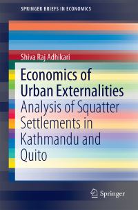Book Cover for Economics of Urban Externalities by Shiva Raj Adhikari