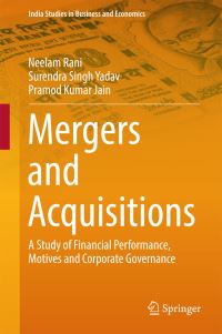 Book Cover for Mergers and Acquisitions by Neelam Rani, Surendra Singh Yadav, Pramod Kumar Jain