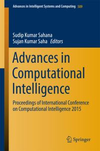 Book Cover for Advances in Computational Intelligence by International Conference on Computational Intelligence
