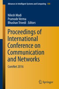 Book Cover for Proceedings of International Conference on Communication and Networks by International Conference on Communication and Networks, Ahmedabad Management Association
