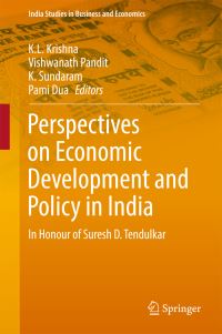 Book Cover for Perspectives on Economic Development and Policy in India by Suresh D Tendulkar