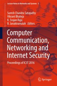 Book Cover for Computer Communication, Networking and Internet Security by International Conference on Computer  Communication Technologies