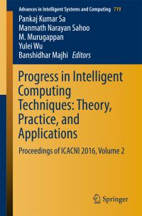 Book Cover for Progress in Intelligent Computing Techniques Volume 2 by Networking  and Informatics International Conference on Advanced Computing