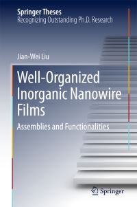 Book Cover for Well-Organized Inorganic Nanowire Films by Jian-Wei Liu