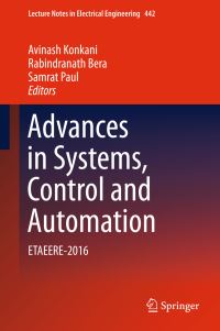 Book Cover for Advances in Systems, Control and Automation by ETAEERE Conference