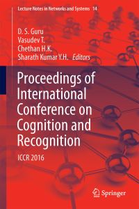 Book Cover for Proceedings of International Conference on Cognition and Recognition by International Conference on Cognition and Recognition