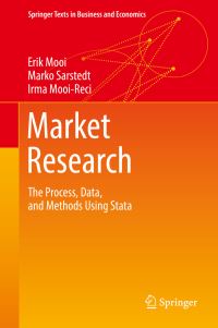 Book Cover for Market Research by Erik Mooi, Marko Sarstedt, Irma MooiReci