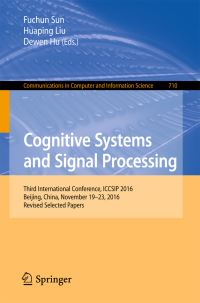 Book Cover for Cognitive Systems and Signal Processing by ICCSIP Conference