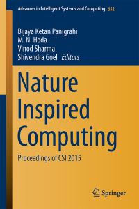 Book Cover for Nature Inspired Computing by Bijaya Ketan Panigrahi, M N Hoda, Vinod Sharma, Shivendra Goel