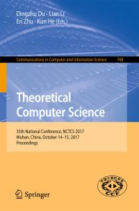 Book Cover for Theoretical Computer Science by Dingzhu Du, Lian Li, En Zhu, Kun He